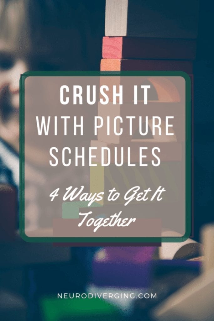 picture schedule, picture schedules, visual schedule, visual schedules