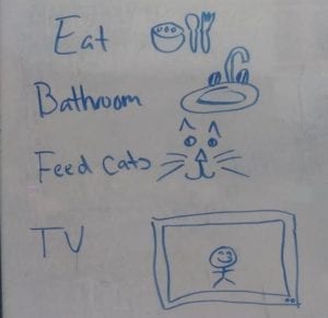 picture schedules to do example